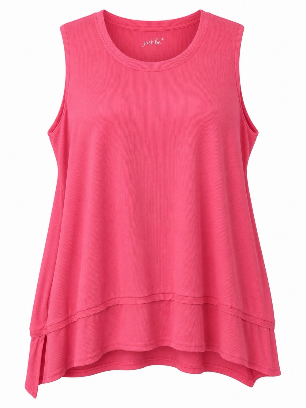 Just Be 1X Plus Sharkbite Tank Lemonade Pink